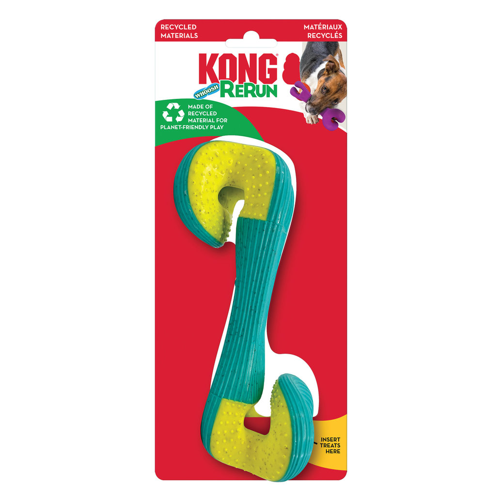 View larger image of KONG, Rerun Whoosh Bone Assorted - Small/Medium - Interactive Dog Toy