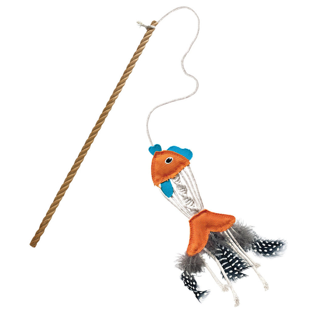 View larger image of KONG, Naturas Teaser Fish - Interactive Cat Toy