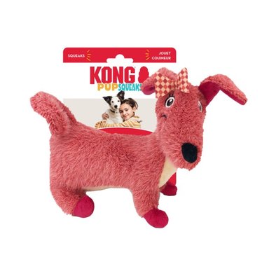 KONG, PupSqueaks Daisy - Medium - Toss Dog Toy
