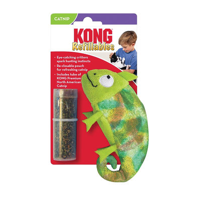 KONG, Refillables Chameleon - Interactive Cat Toy