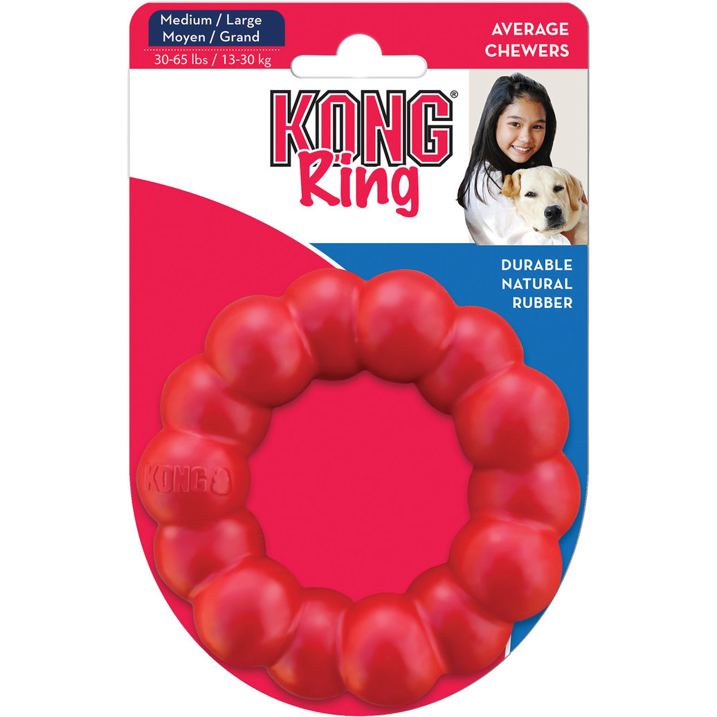 View larger image of KONG, Ring - Medium/Large - Toss Dog Toy
