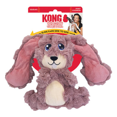 KONG, Scrumplez Bunny - Plush Dog Toy