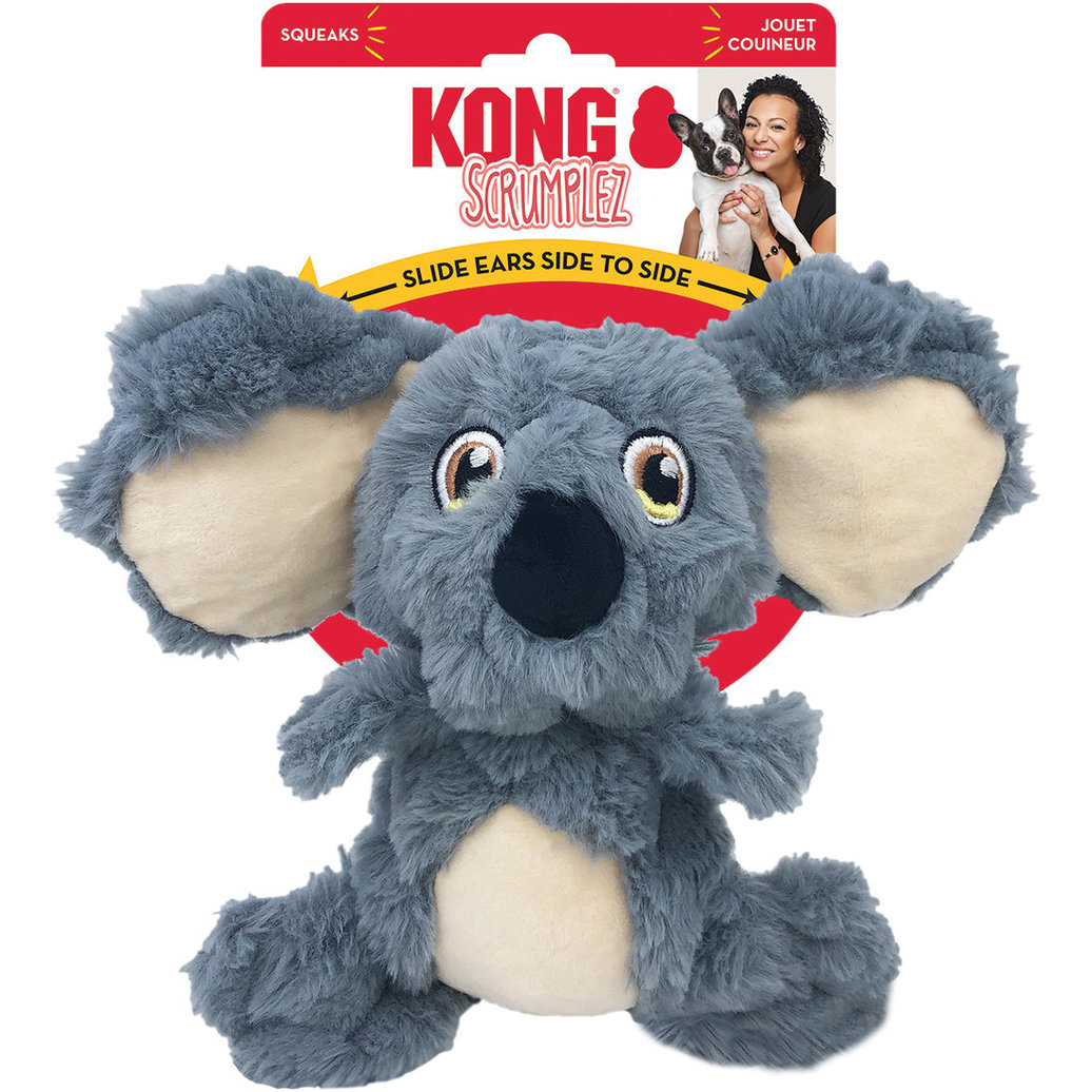 View larger image of KONG, Scrumplez Koala - Medium - Plush Dog Toy