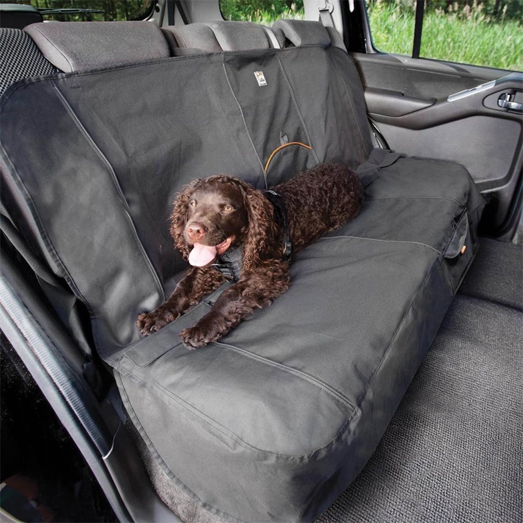 View larger image of Kurgo, Extended Bench Seat Cover - Charcoal