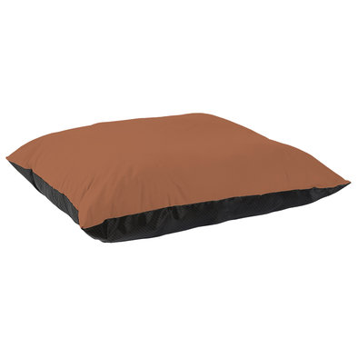 Lazy Tails, Faux Suede Pet Bed - 27" x 32" - Brown