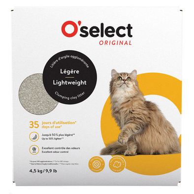 Lightweight Clumping Clay Litter - 4.5 kg