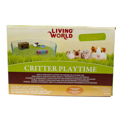 Living World, Critter Playtime Animal Playpen - 13.5x9"