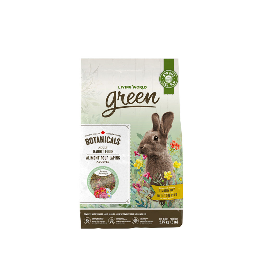 View larger image of Living World Green, Green Botanicals Adult Rabbit Food