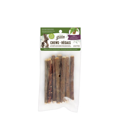 Living World Green, Small Animal Chews - Neem Sticks - 10pk