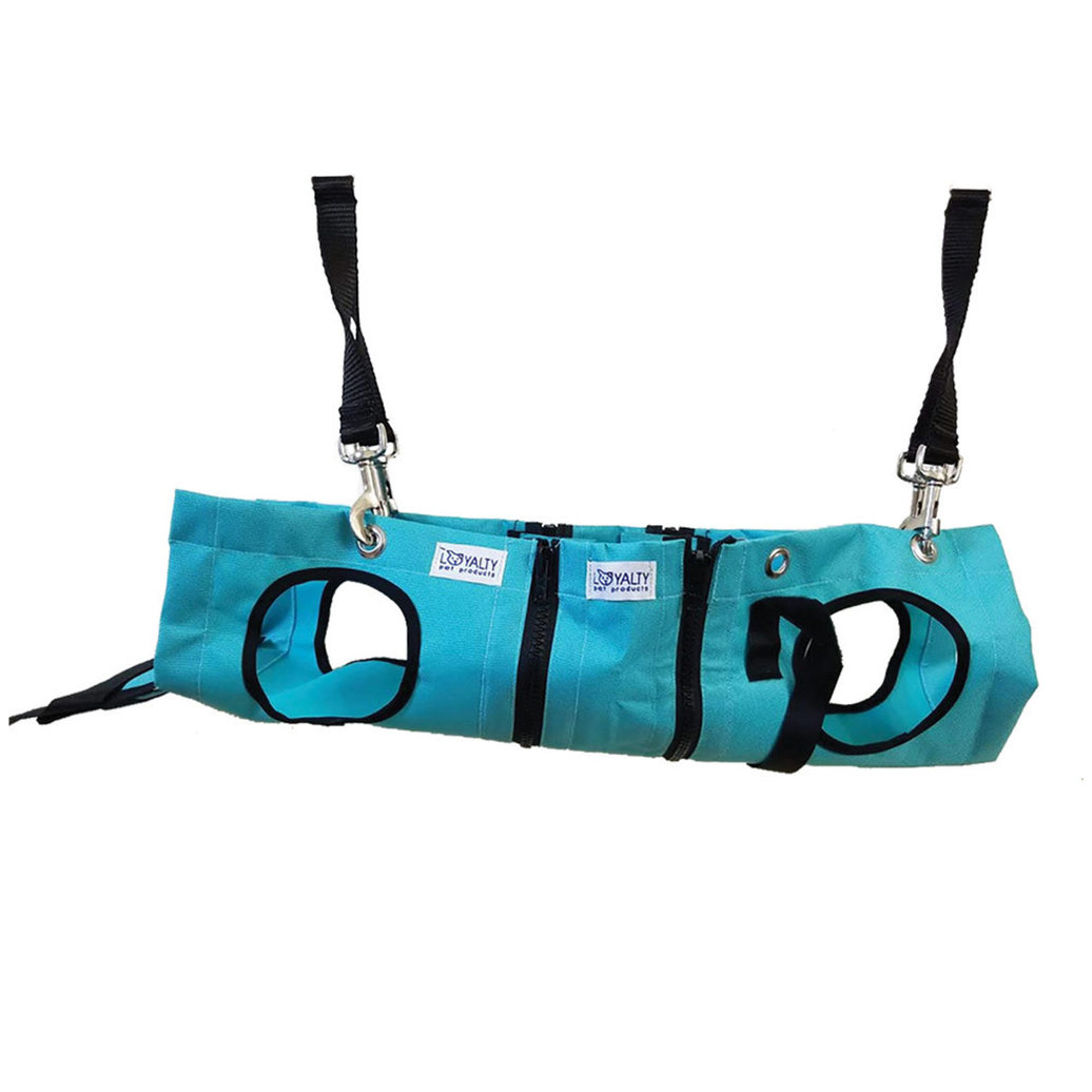 View larger image of Loyalty Pet Products, Grooming Hammock - Turquoise