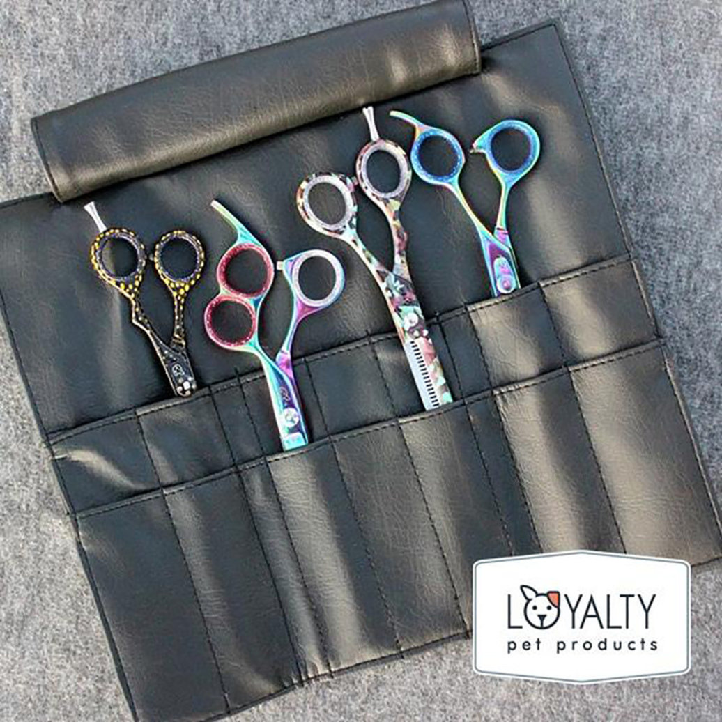 View larger image of Loyalty Pet Products, Grooming Shear Scissor Rollups - Purple