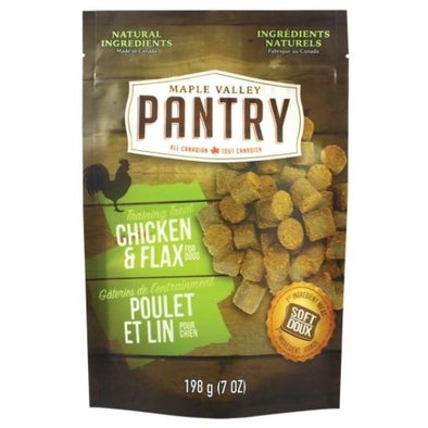 Maple Valley Pantry, Soft & Chewy Treat - Chicken & Flax Seed