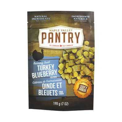 Maple Valley Pantry, Soft & Chewy Treat - Turkey & Blueberry