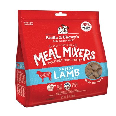 Dog Freeze-Dried Raw, Dandy Lamb Meal Mixers - 510 g