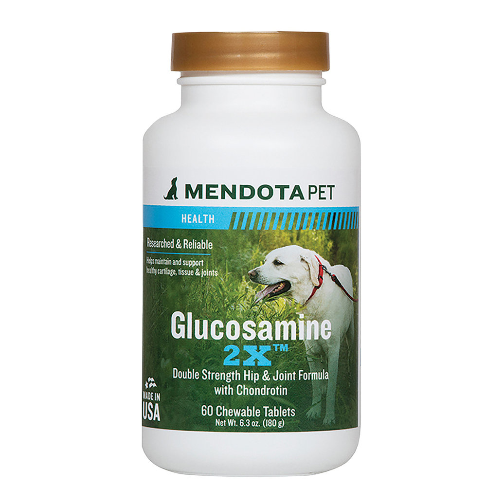 View larger image of Mendota, Glucosamine 2X - 60 Tablets