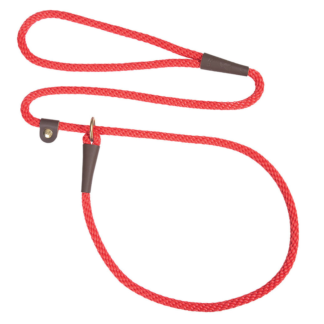 View larger image of Mendota, Small Slip Lead - Red - 3/8" Width - 6'