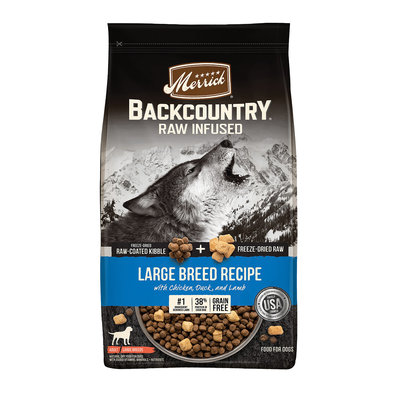 Grain Free Backcountry Raw Infused Large Breed - 9.07 kg