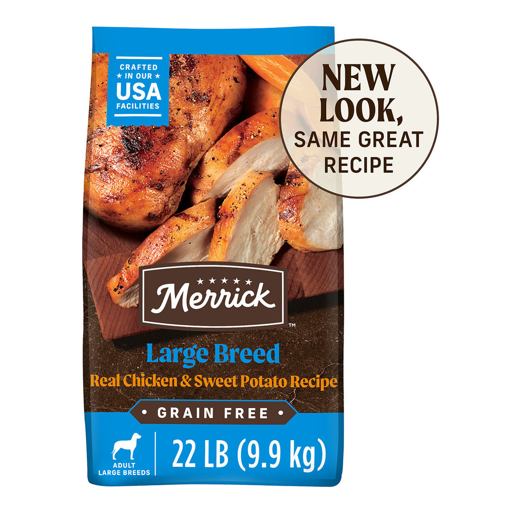View larger image of Merrick, Adult Large Breed - Grain Free Chicken - 9.9 kg - Dry Dog Food