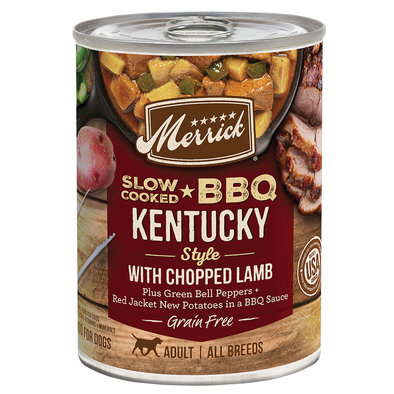 Merrick, Can, Adult - BBQ Kentucky Style - Lamb - 360 g - Wet Dog Food