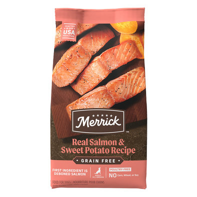 Merrick, Grain Free Salmon & Sweet Potato