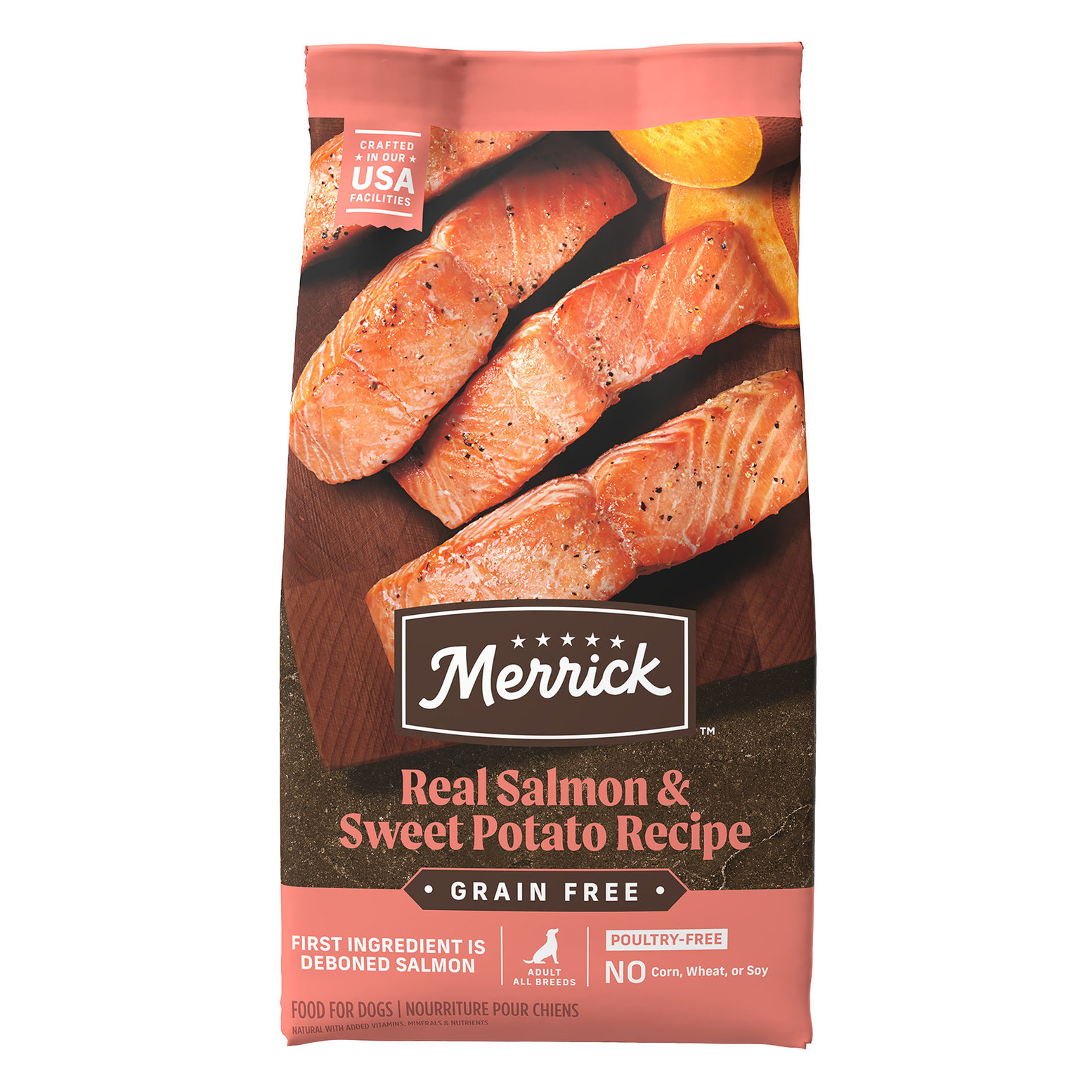 Dog food on sale salmon sweet potato