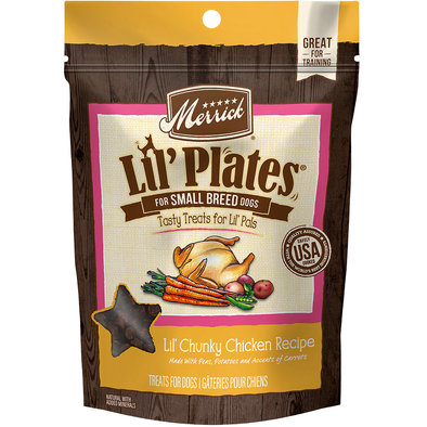 Merrick, Lil' Plates - Chunky Chicken Bites - 141 g - Dog Treat
