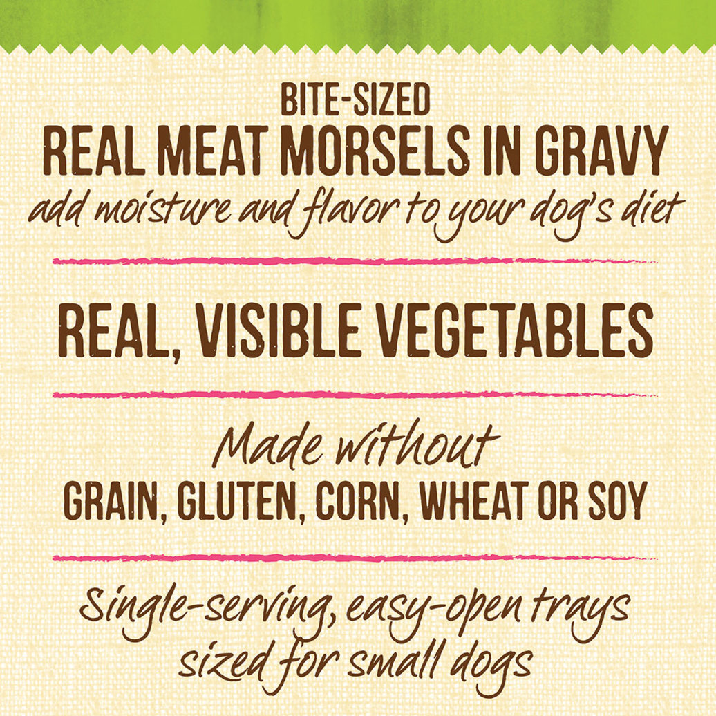 View larger image of Merrick, Lil'Plates Grain Free Little Lamb Chop Stew  - 99 g - Wet Dog Food