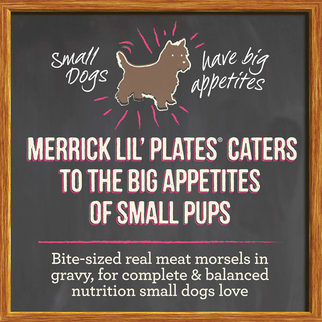 View larger image of Merrick, Lil'Plates Grain Free Petite Pot Pie  - 99 g - Wet Dog Food