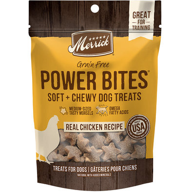 Merrick, Power Bites, Chicken - 6 oz - Dog Treat