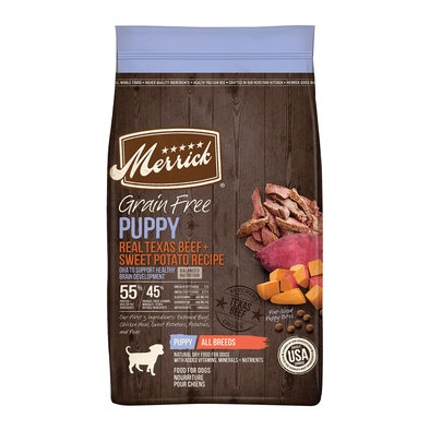 Merrick, Puppy - Grain Free Beef & Sweet Potato