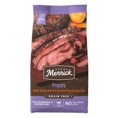 Merrick, Puppy - Grain Free Beef & Sweet Potato