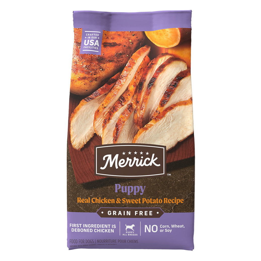 View larger image of Merrick, Puppy - Grain Free Chicken & Sweet Potato