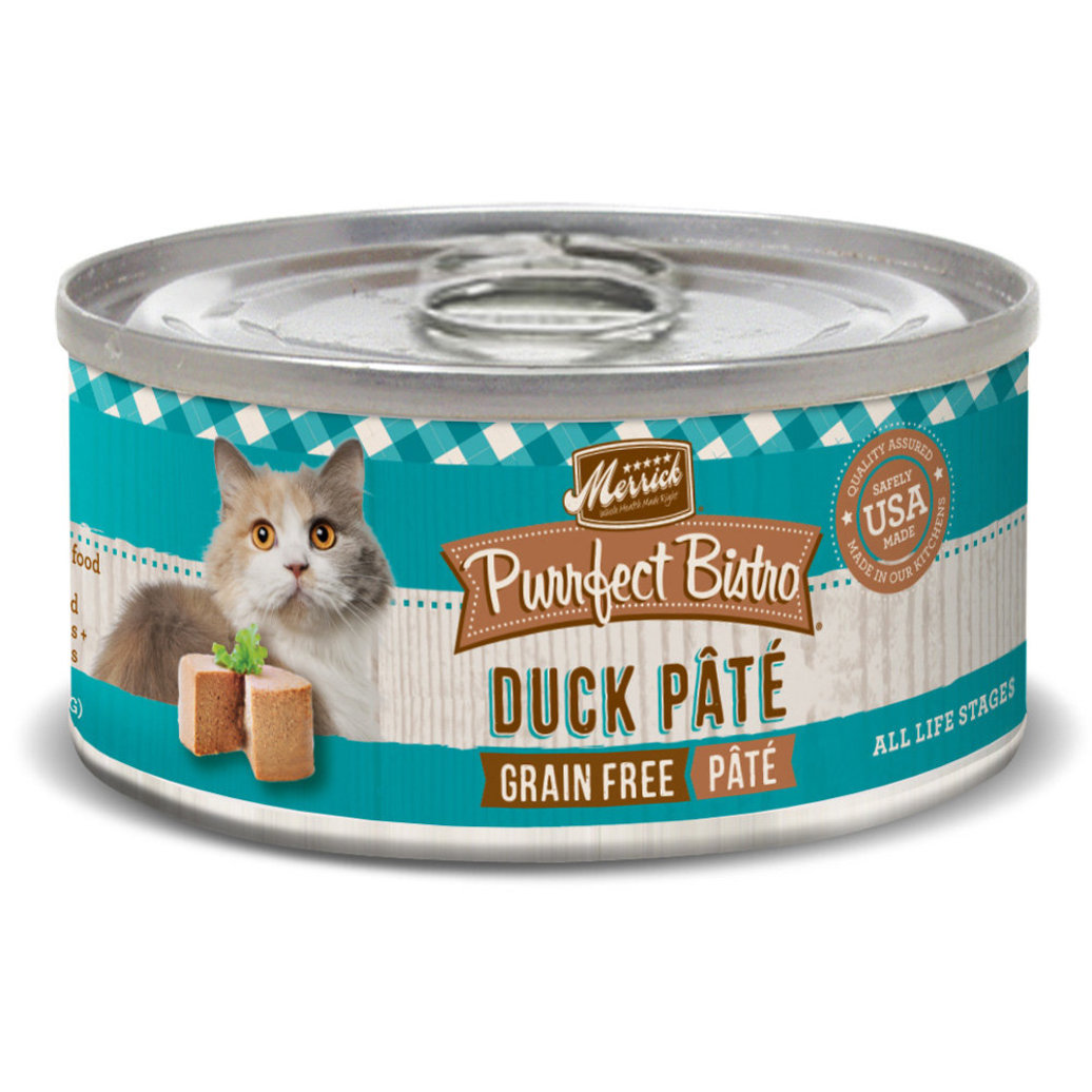 View larger image of Purrfect Bistro Grain Free Cat Can, Duck Pate