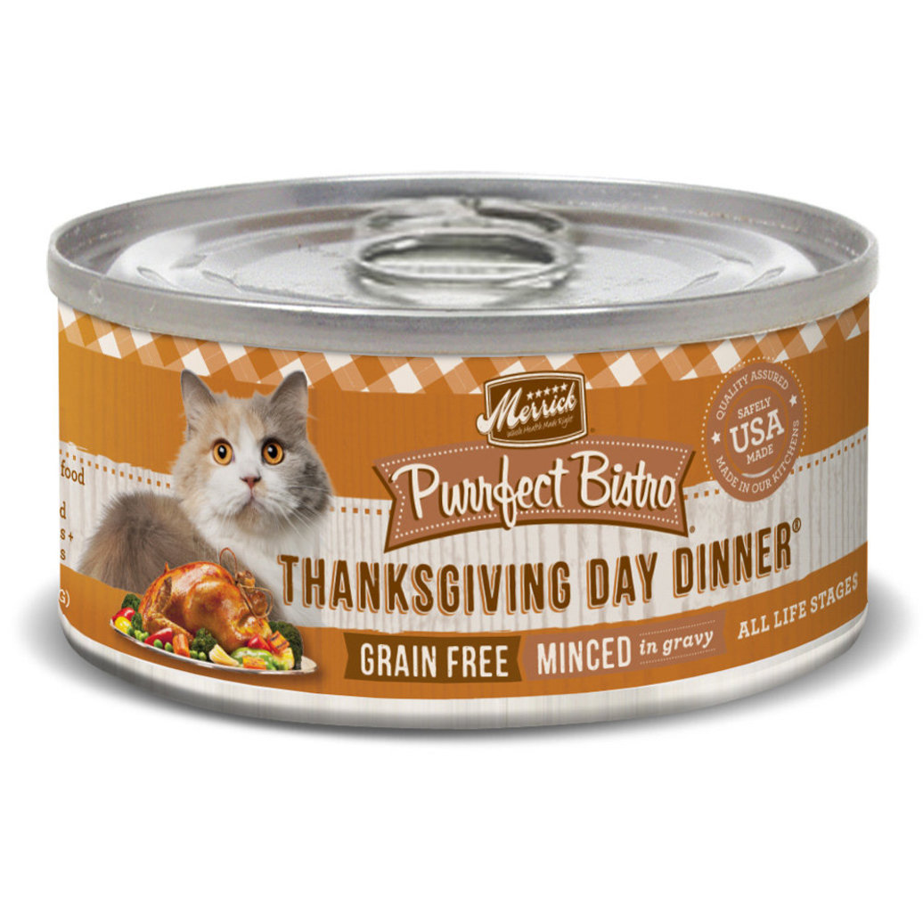 View larger image of Purrfect Bistro Grain Free Cat Can, Thanksgiving Day Dinner