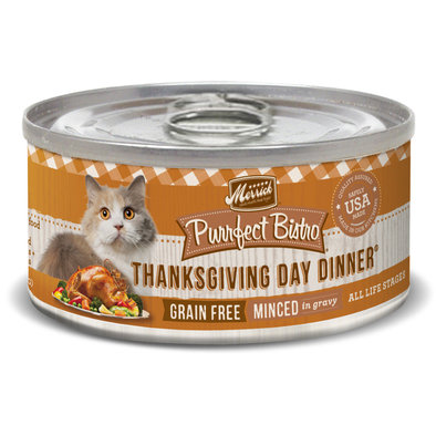 Purrfect Bistro Grain Free Cat Can, Thanksgiving Day Dinner