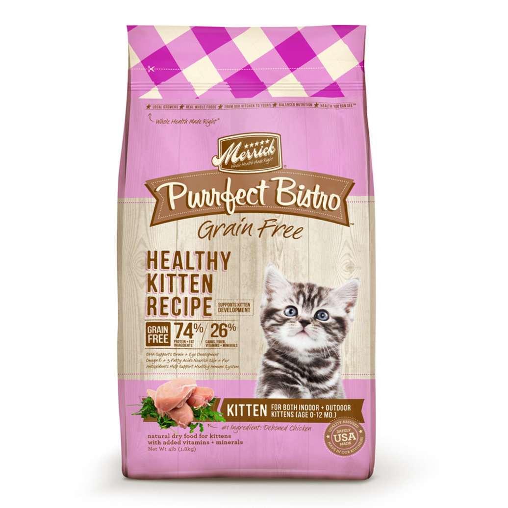 View larger image of Purrfect Bistro Grain Free Dry Cat Food, Healthy Growth - 4 lb