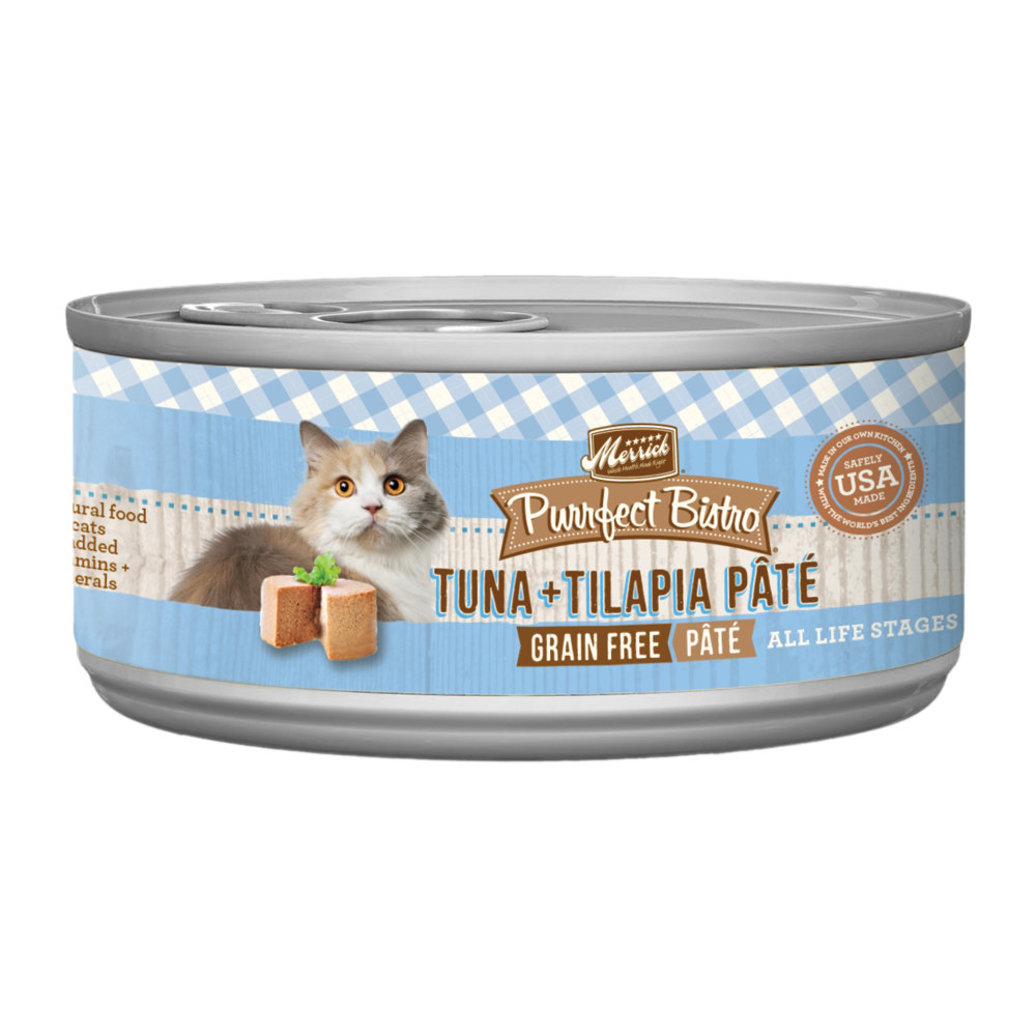 View larger image of Purrfect Bistro, Tuna + Tilapia Pate - 5.5 oz