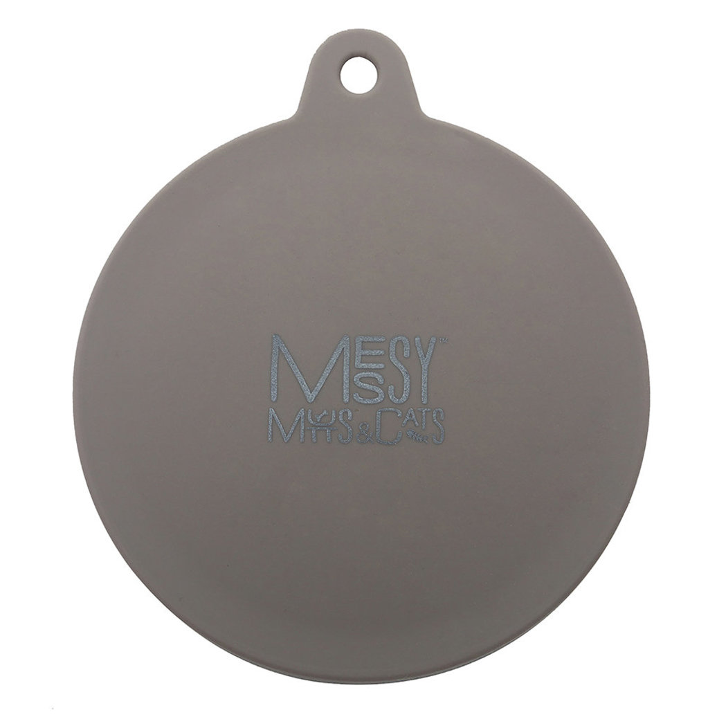 View larger image of Messy Mutts, Silicone Universal Can Cover - Grey - 2.5" - 3.3" 