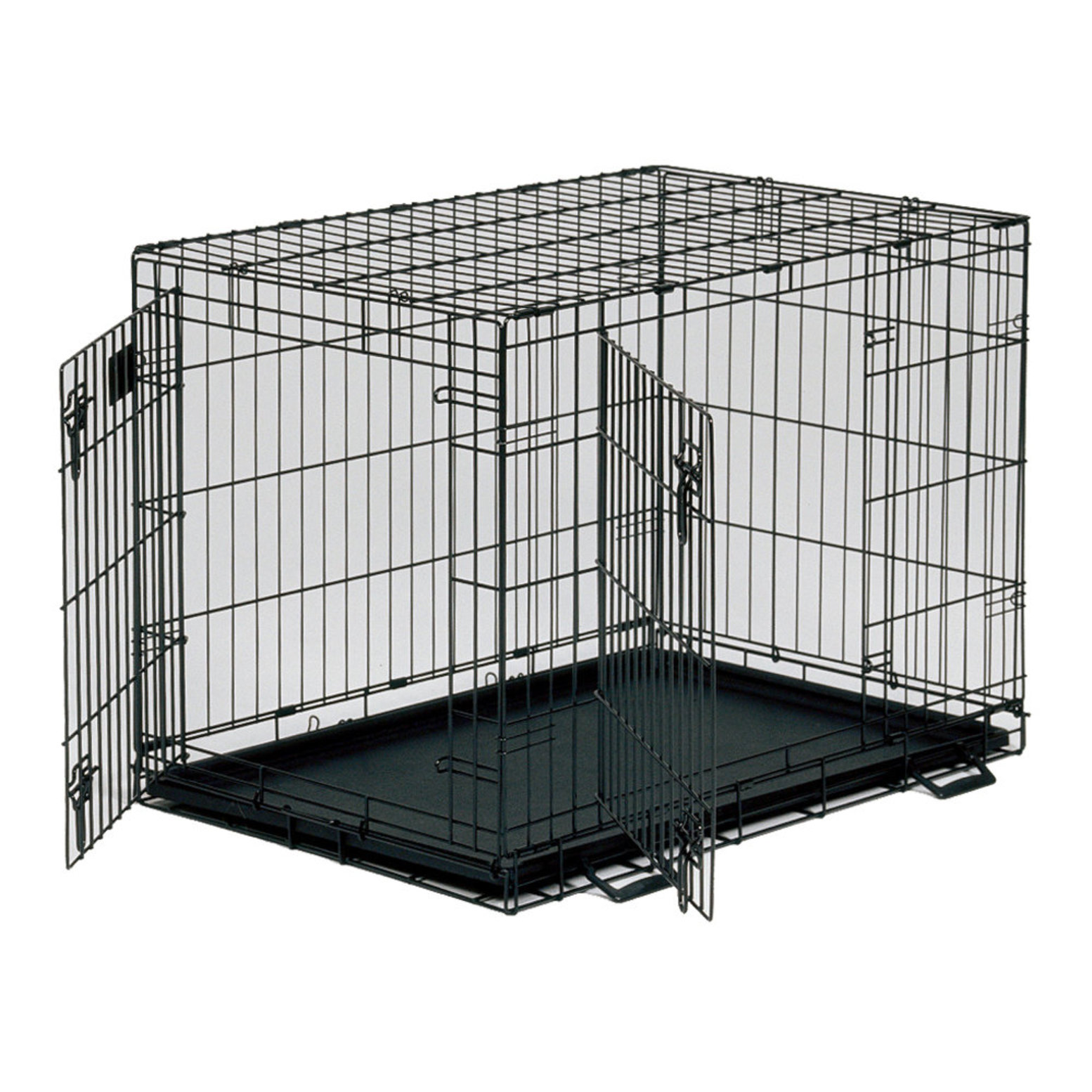 top paw 48 double door folding crate