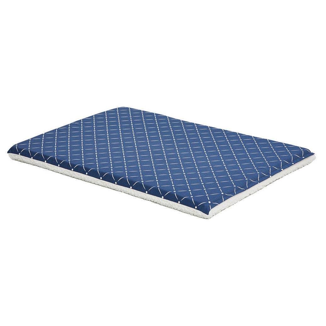 View larger image of Quiet Time Couture - Paxton Reversible Pad - Blue/Fleece