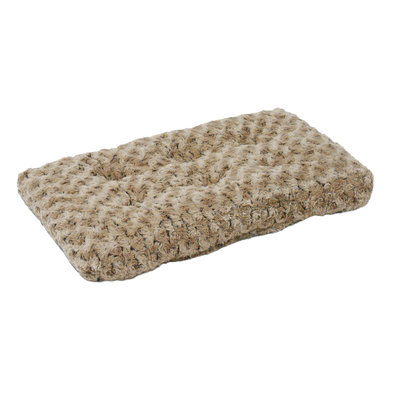 Quiet Time Delux Bed, Ombre Swirl Fur - Taupe