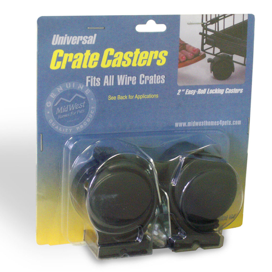 View larger image of Universal Crate Casters - 2 Pk