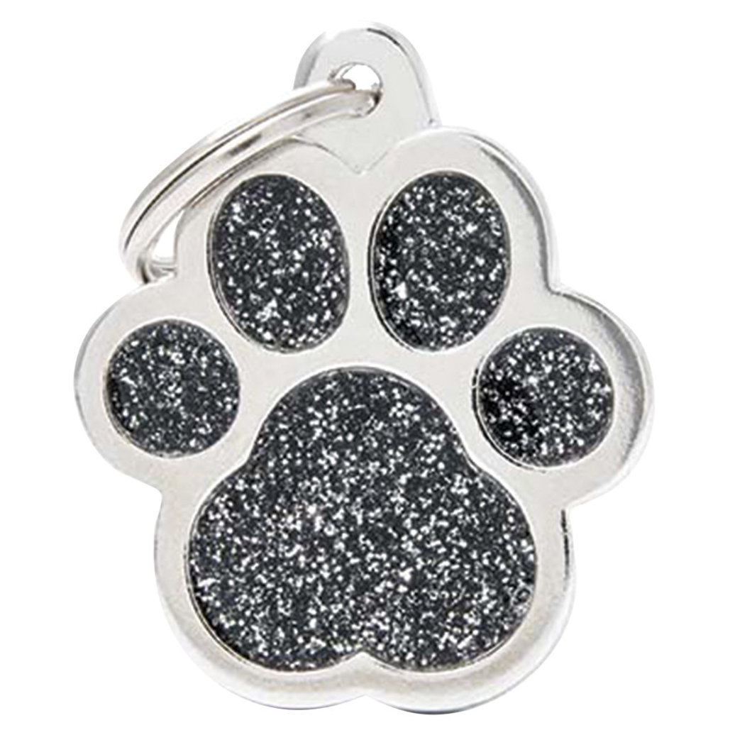 View larger image of Glitter Paw - Black - Big