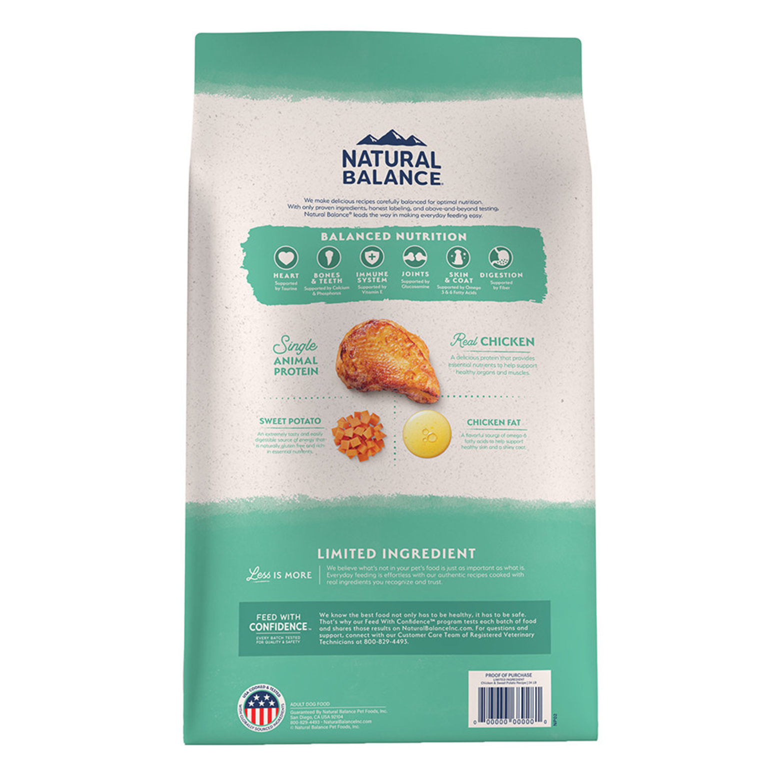 Natural Balance Adult LID Chicken Sweet Potato