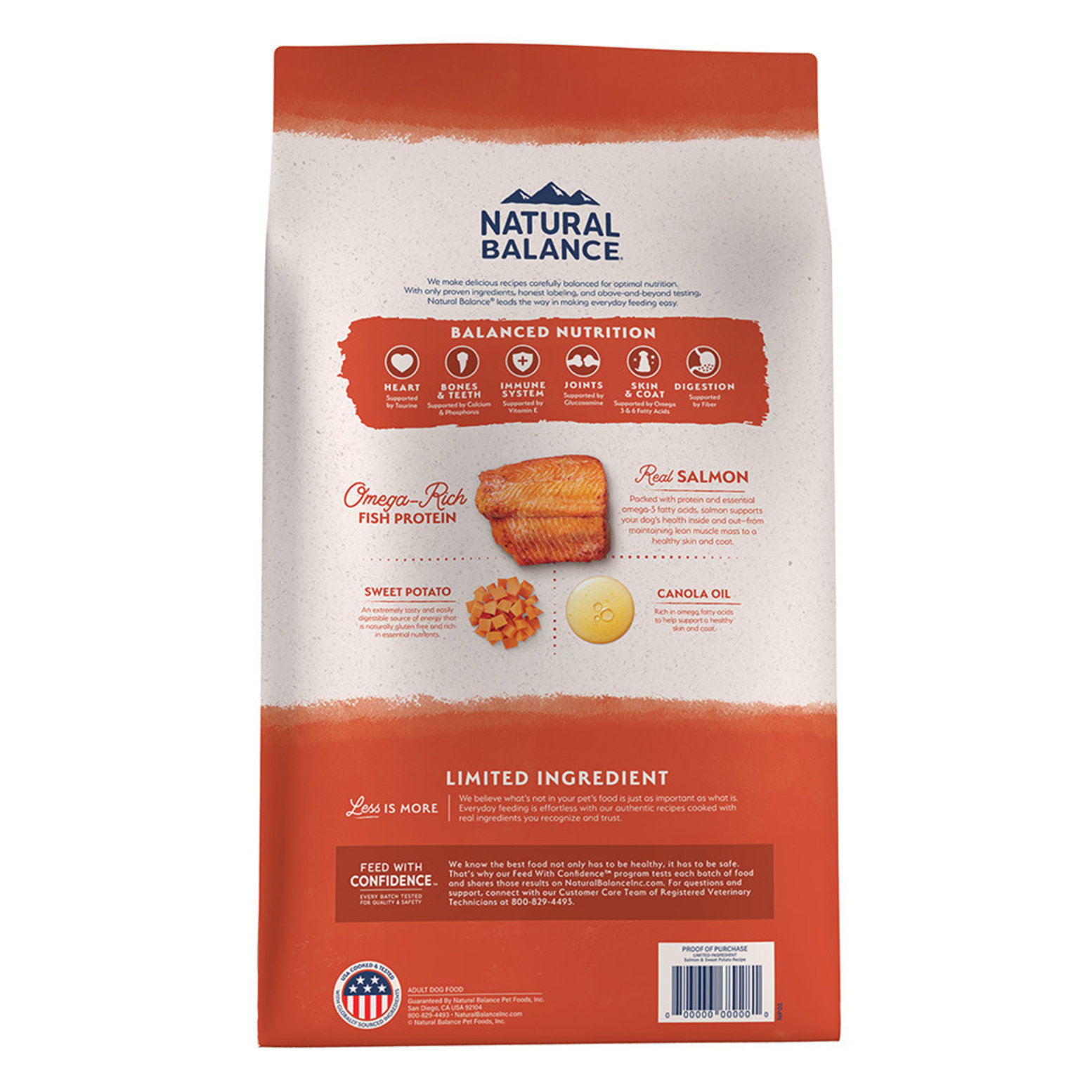 Natural balance salmon on sale and sweet potato