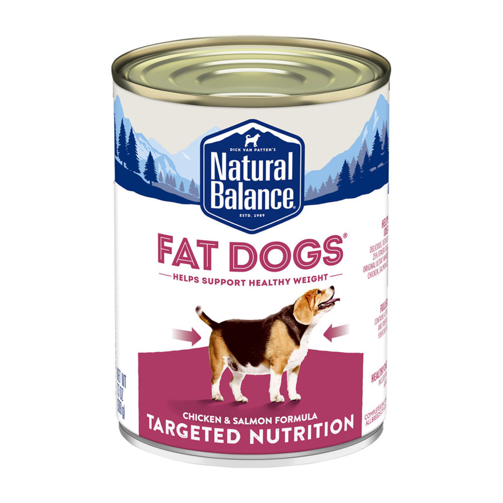 View larger image of Natural Balance, Can, Adult - Fat Dog - Chicken & Salmon - 368 g - Wet Dog Food