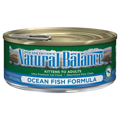 Natural Balance, Cat Can Oceanfish  - 5.5 oz - Wet Cat Food