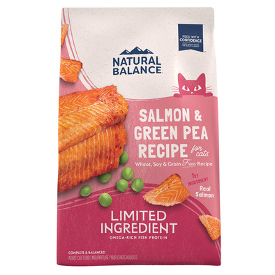 Natural Balance, Cat, Limited Ingredient Diet, Green Peas & Salmon