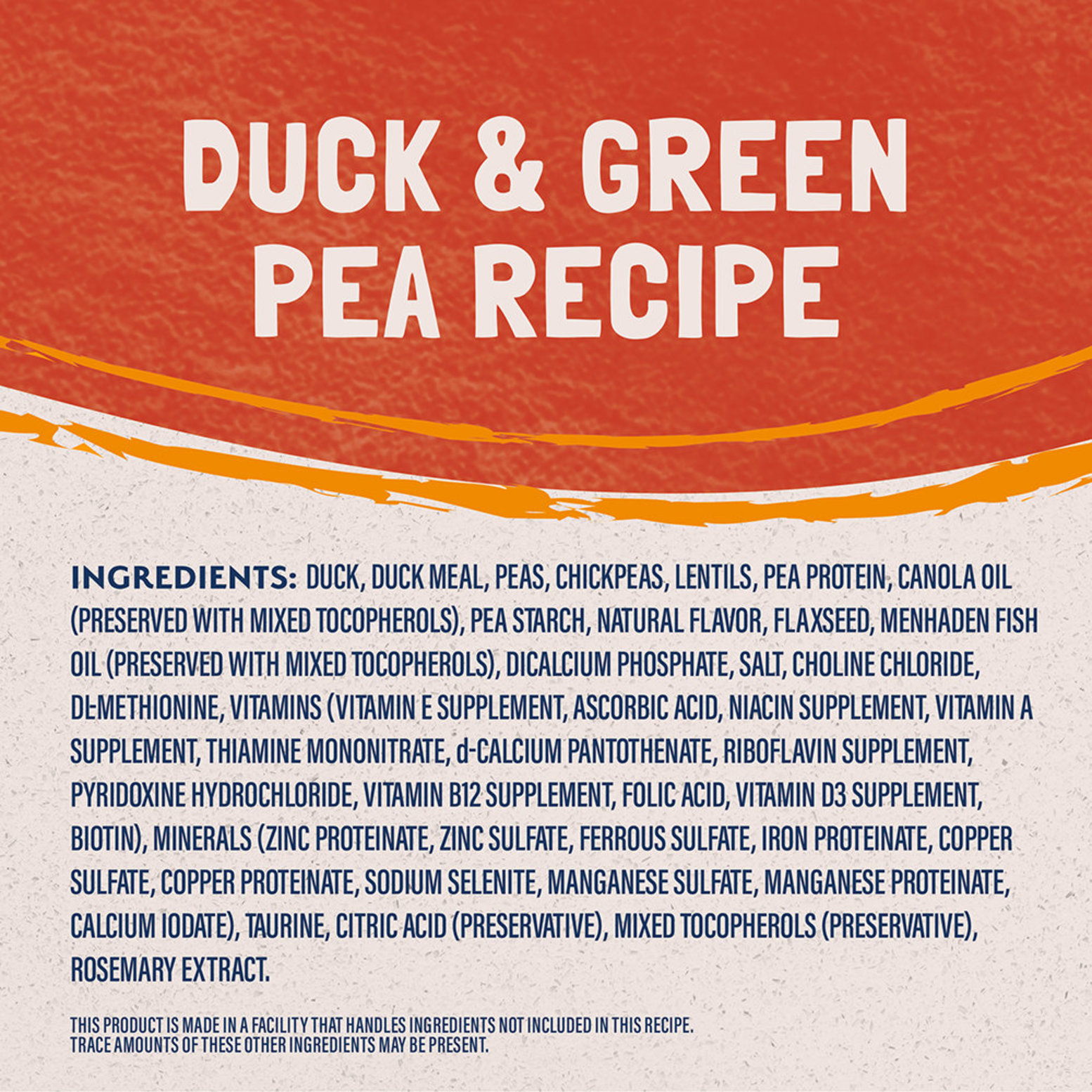 Natural balance pea shop and duck cat food