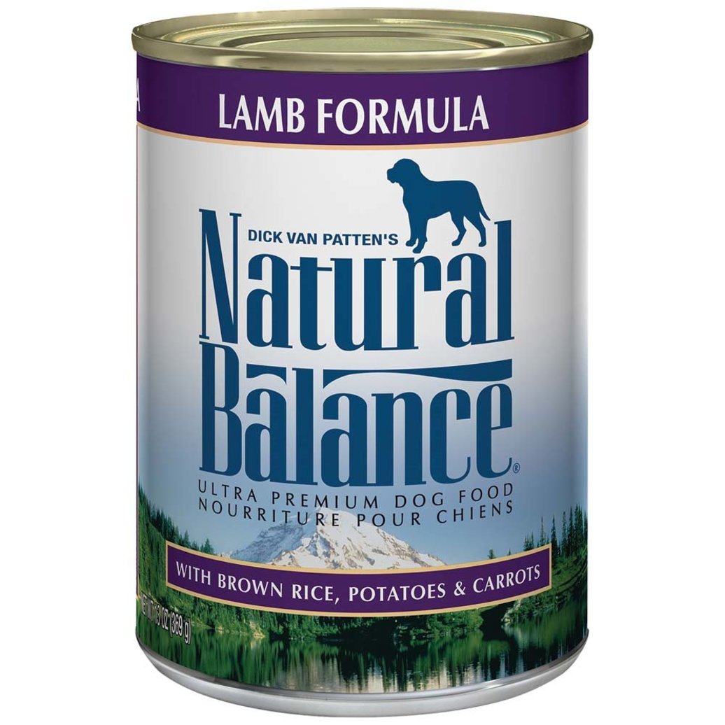 View larger image of Natural Balance, Ultra Premium Canned Dog Formula, Lamb & Rice - 369 g